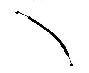 TM210 Thottle cable